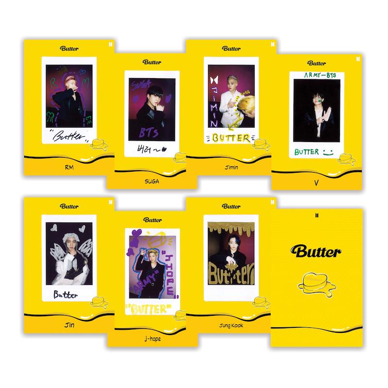 ست پولاروید | BTS Butter Polaroid
