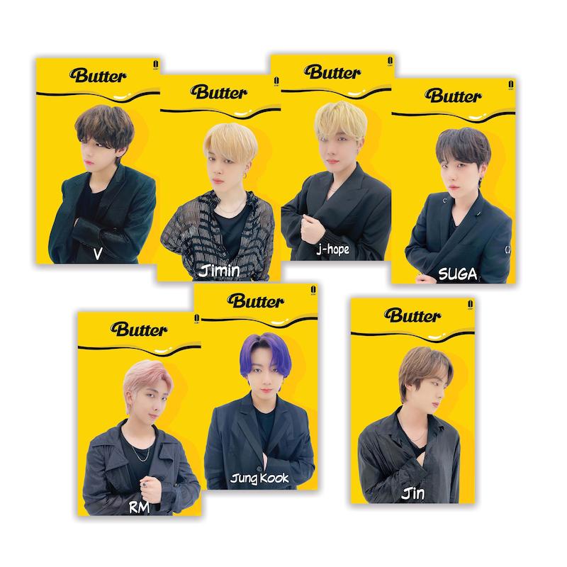 ست پولاروید | BTS Butter Weverse Membership