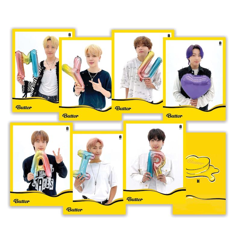 ست پولاروید | BTS Butter membership army