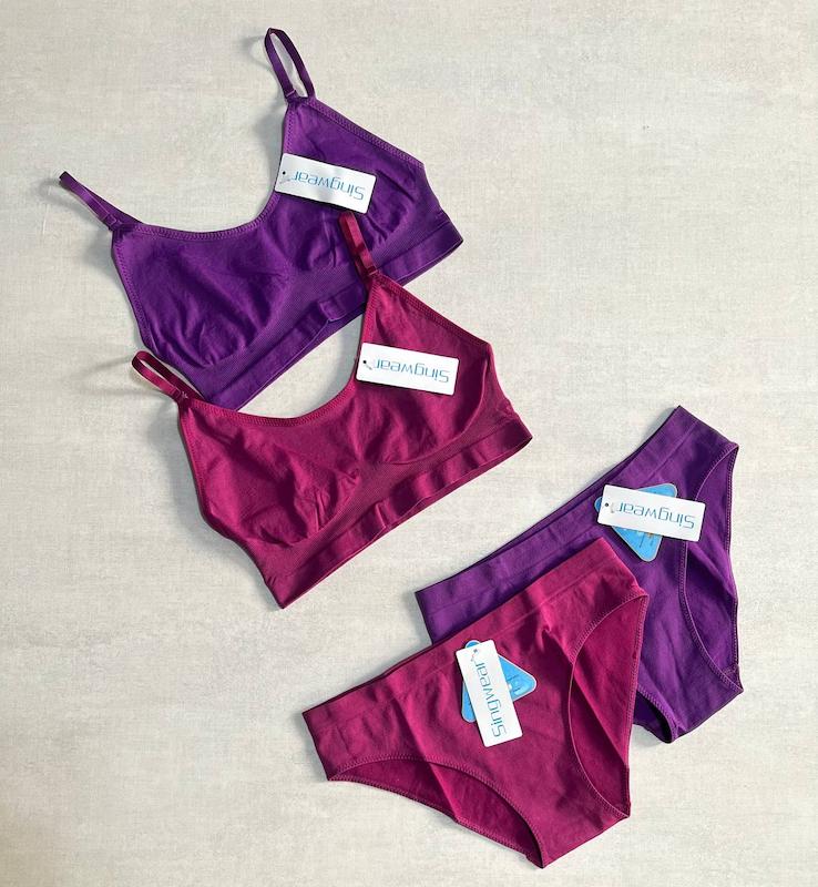 ست نیم تنه شورت اسلیپ singwear