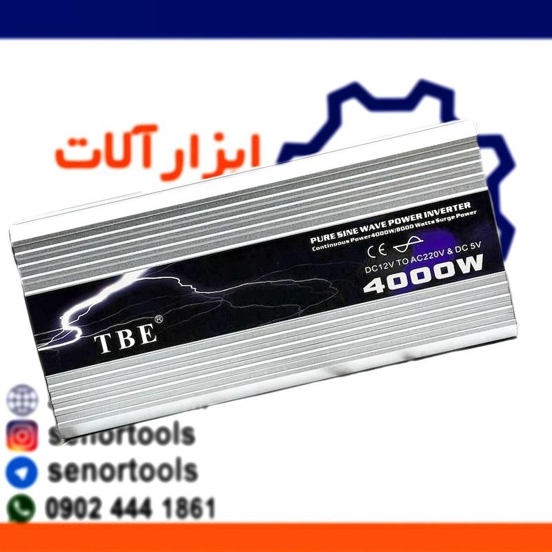 مبدل برق سینوسی 12 به 220 ولت  TBE مدل T12 P4000-2