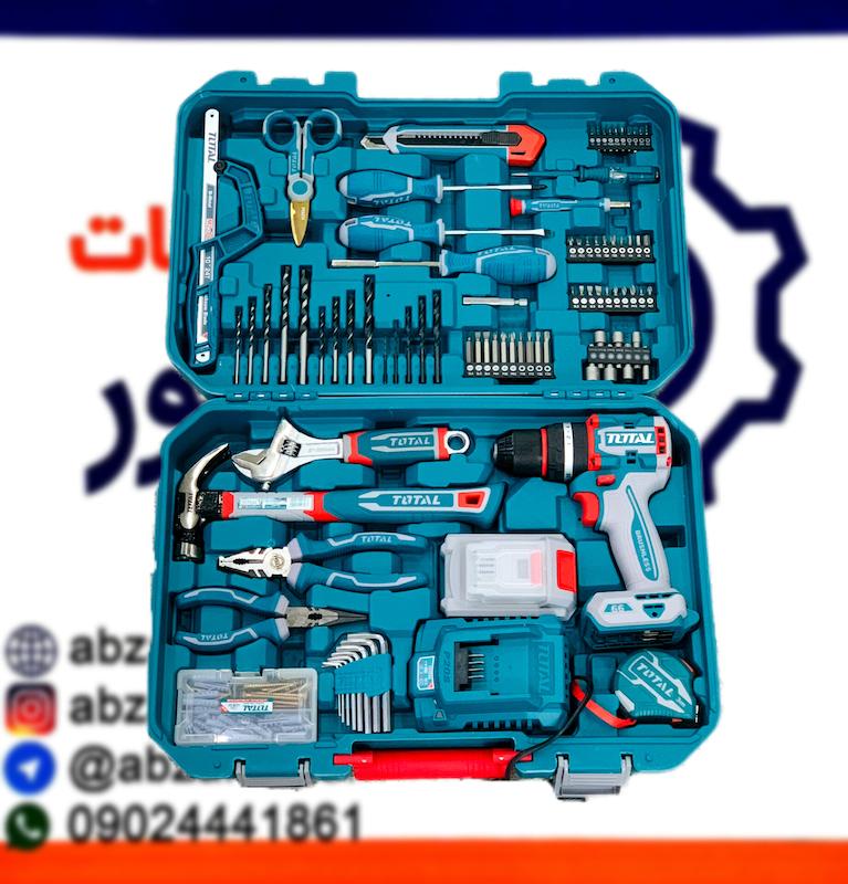 دریل شارژی پک کامل توتال مدل THKTHP11652