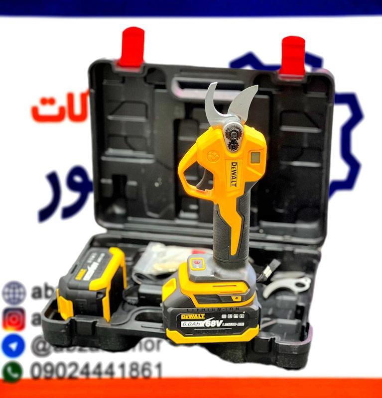 قیچی هرس شارژی طرح دیوالت مدل 68 V MAX