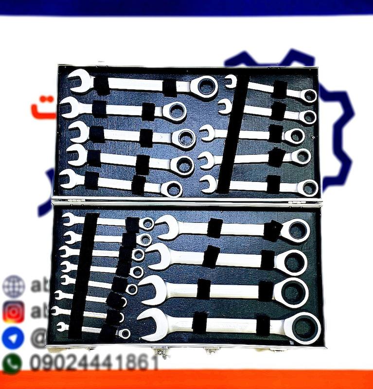 جعبه آچار جغجغه ای صنعتی مدل PCS22