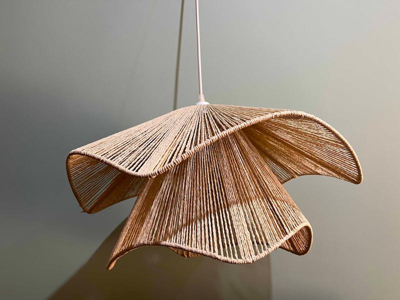 لوستر رافیا مدل لاله