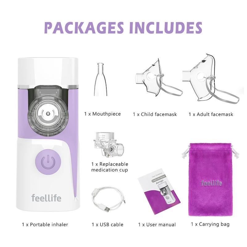 نبولایزر شارژی feellife سفارش اروپا