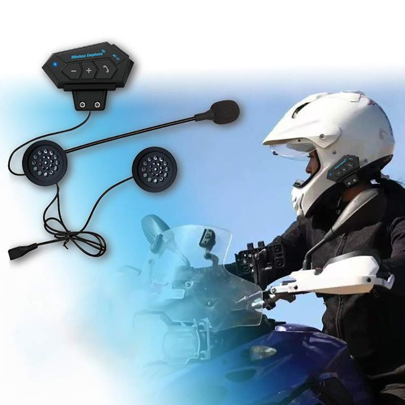 هدست بلوتوث کلاه کاسکت bt12