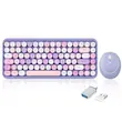 کیبورد رنگی و موس بی سیم سفارش اروپا