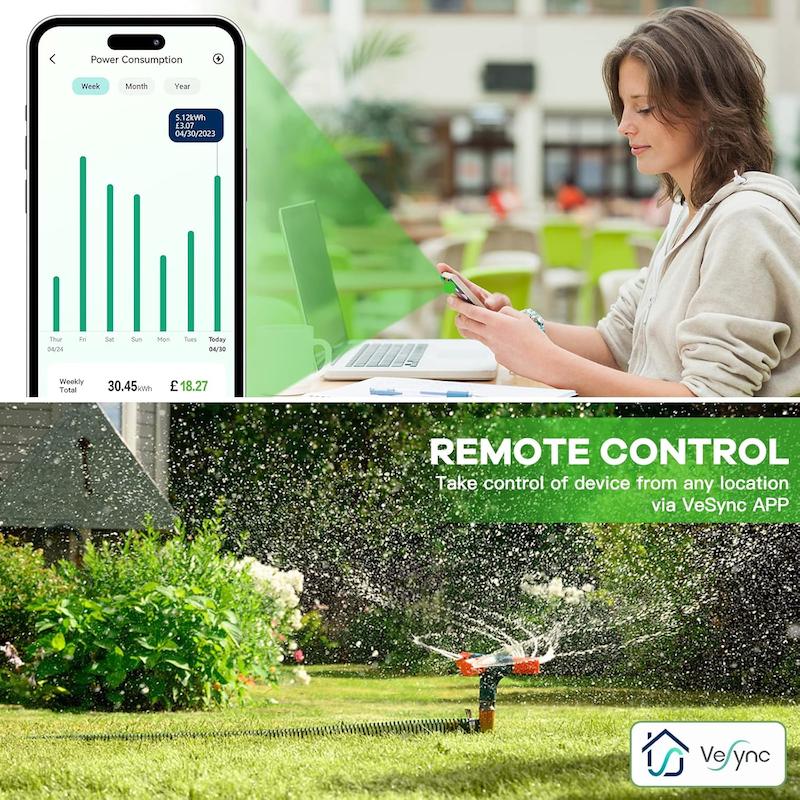 پریز هوشمند فضای باز greensun