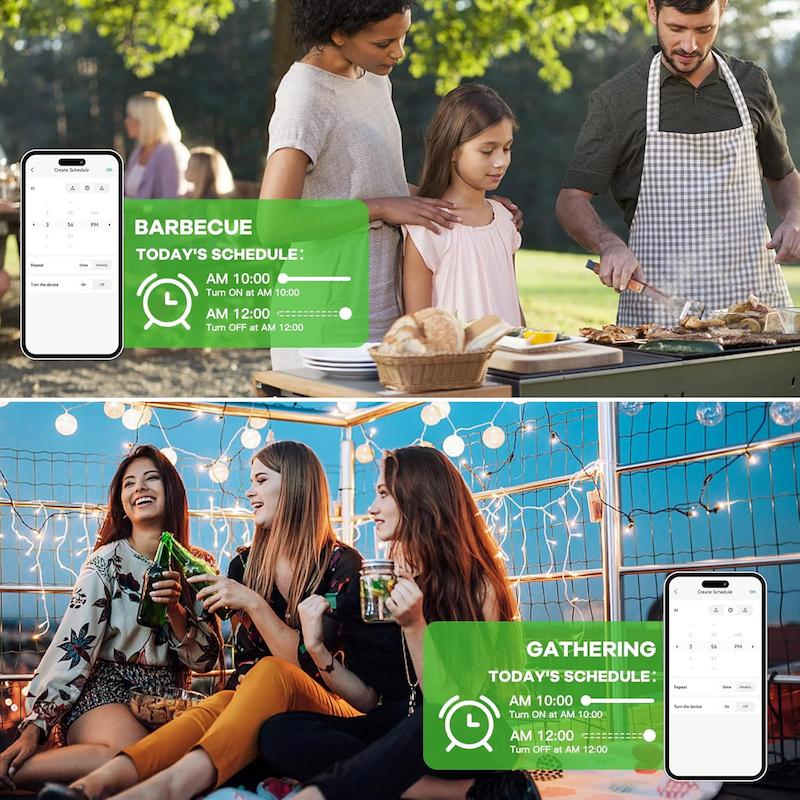 پریز هوشمند فضای باز greensun