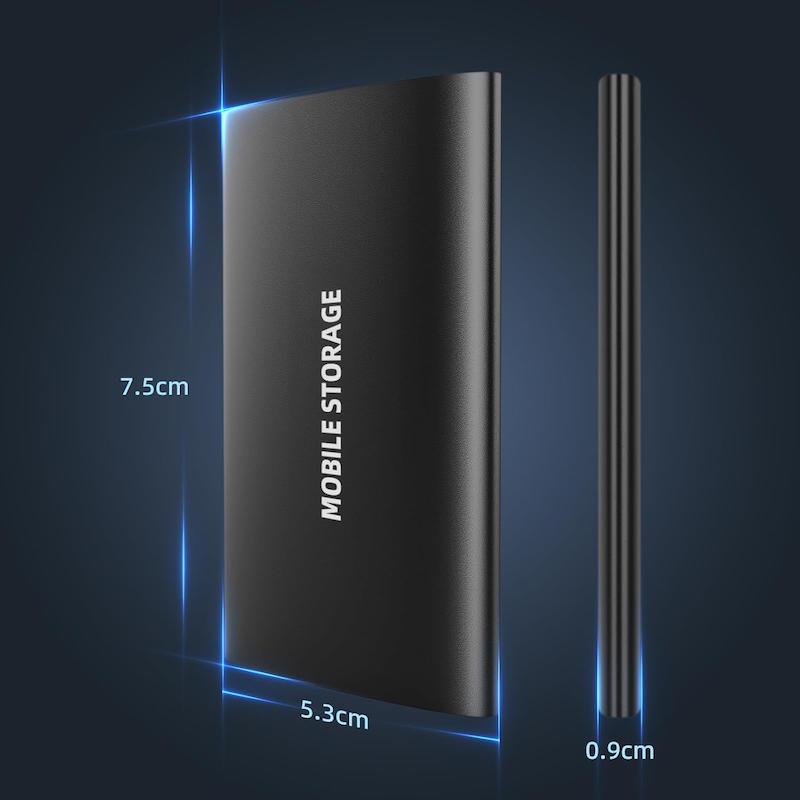 هارد دیسک اکسترنال ۲ ترابایت mobile storage مدل m.2 nt02