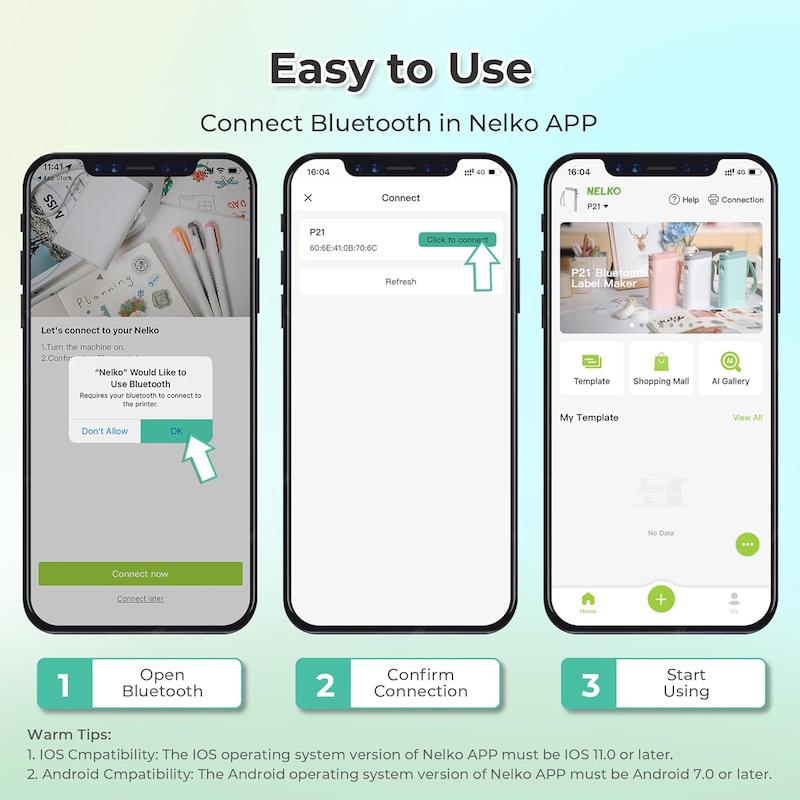 پرینتر لیبل زن حرارتی NELKO 