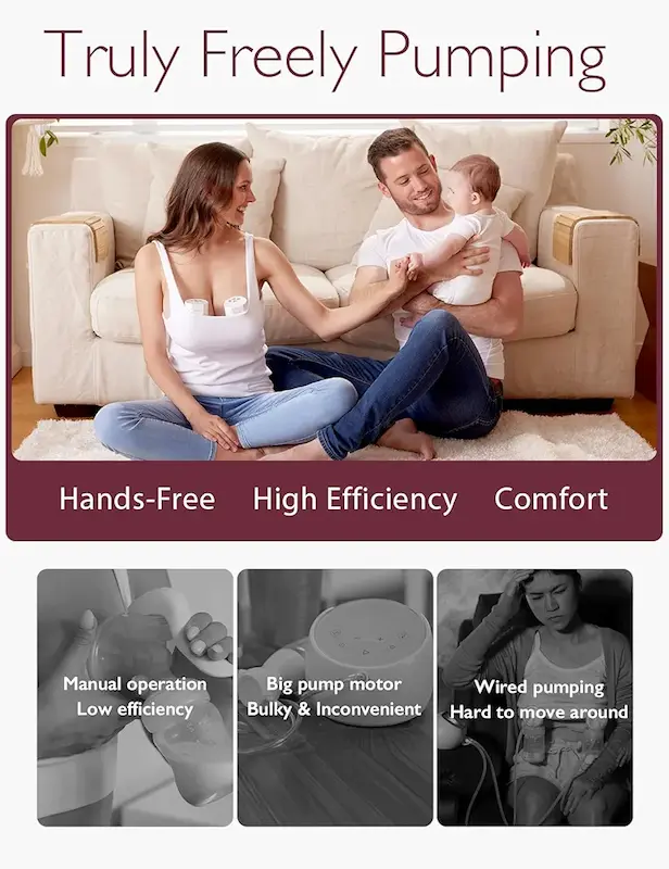 شیردوش قابل حمل momcozy s12pro