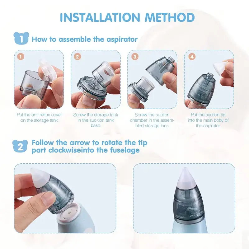 پوار اسپیراتور بینی کودک bubbacare