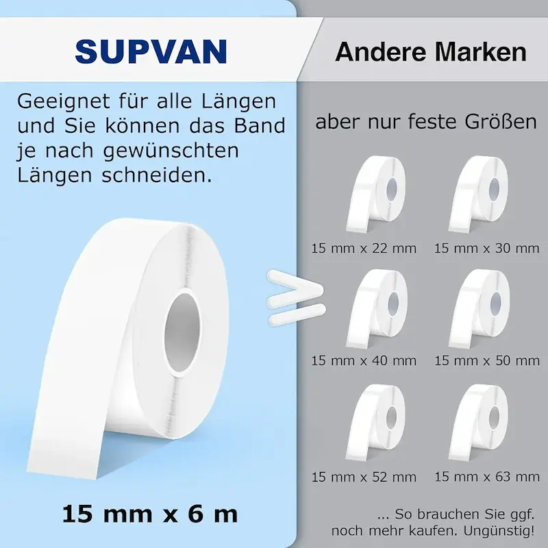 دستگاه لیبل زن شارژی SUPVAN