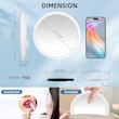 آینه آرایشی لمسی شارژی ۶ اینچی 30x