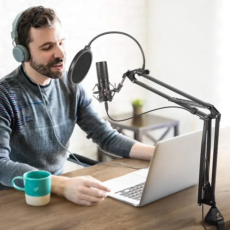 پایه میکروفون بوم تعلیق قابل تنظیم  TONOR T20 Studio Boom Arm