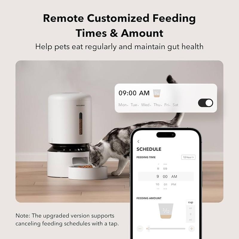 ظرف غذای هوشمند سگ و گربه PETLIBRO 5L WIFI