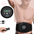 کمربند ورزشی الکترونیکی تحریک عضلات شکم ریموت دار
