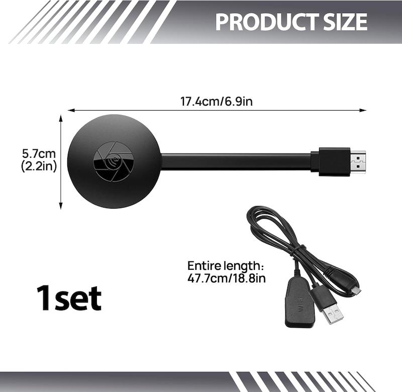 دانگل کروم کست HDMI QIDUHUQI سفارش اروپا