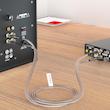 کابل بلندگو دو سر موزی DOUK AUDIO روکش طلا