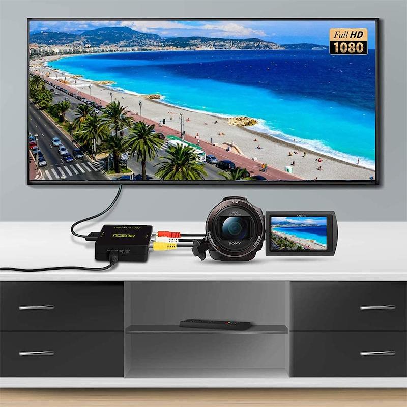 مبدل مینی AV 2 HDMI mosou
