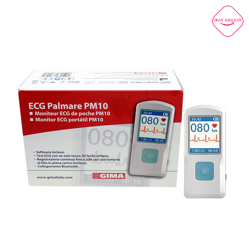 مانیتور ضربان قلب ECG Palmare PM10 برند GIMA