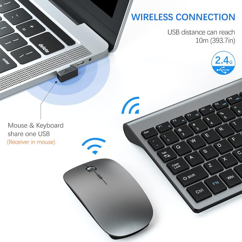 کیبورد و موس وایرلس topmate KM9000