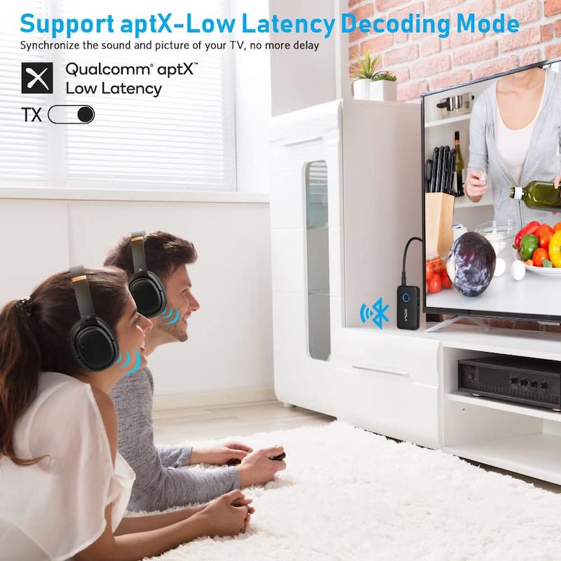 گیرنده و فرستنده صوتی بلوتوثی  YMOO wirless audio adapter B06T1