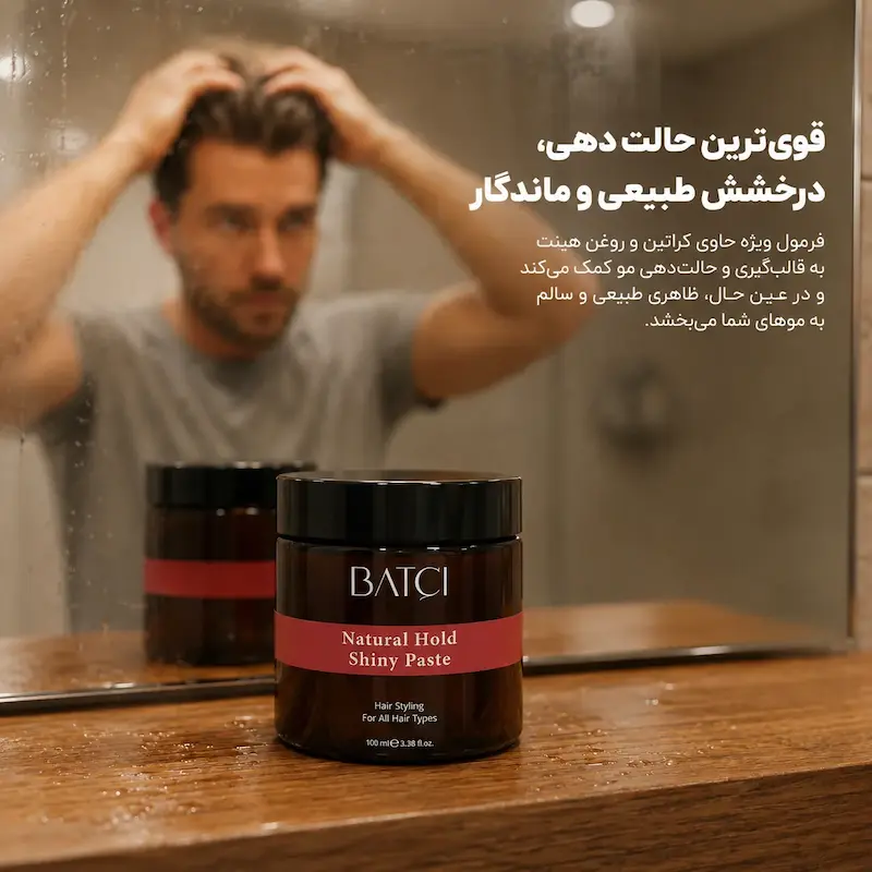 واکس مو براق نچرال