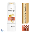 شامپو ترمیم کننده موهای بلند مدل INFINITE LENGTHS پنتن 400ml
