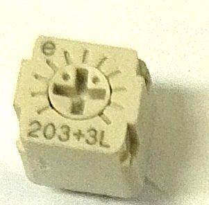 پتانسیومتر POT 3362-20K (203+3L)