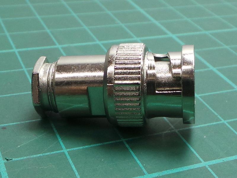 کانکتور BNC, Male, for 6mm Coax, Screw Clamp