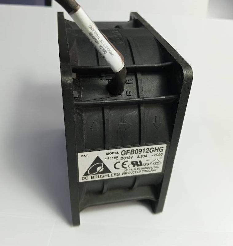 جت فن دوبل  GFB0912GHG Size 92X92X50mm DC12V 3.30A 4500 RPM
