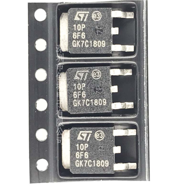 ترانزیستور STD10P6F6 P-Channel 60V 10A