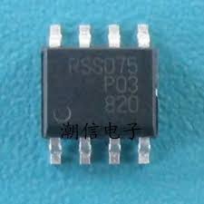 RSS075P03 – P‑Channel MOSFET قدرت بالا، پکیج SOP‑8