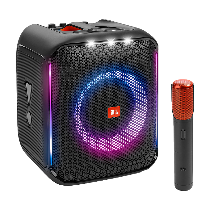 اسپیکر جی بی ال مدل  JBL Partybox Encore با یک میکروفون