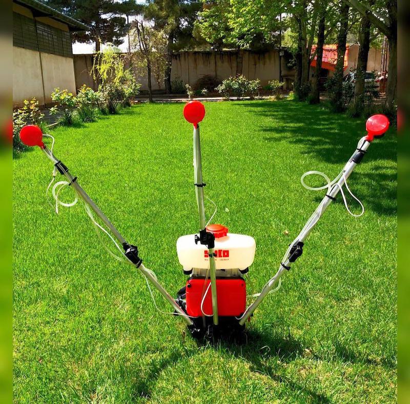 سمپاش پشتی شارژی میکرونر مدل 403 ظرفیت ۱۲ لیتر