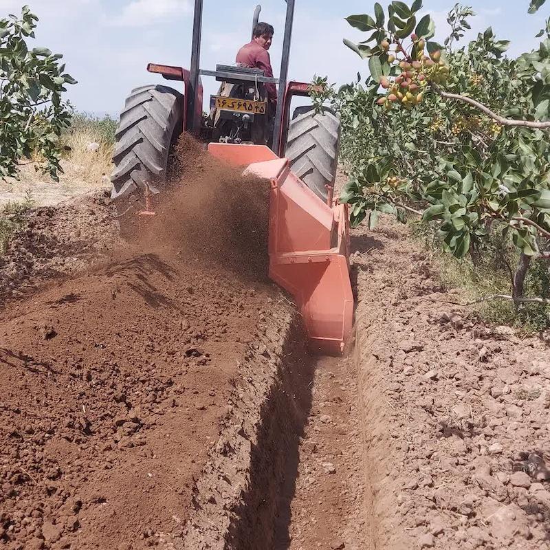 ترنچر کانالکن مدل k120b مناسب تراکتور ۳۹۹ و ۴۷۵ و غیره