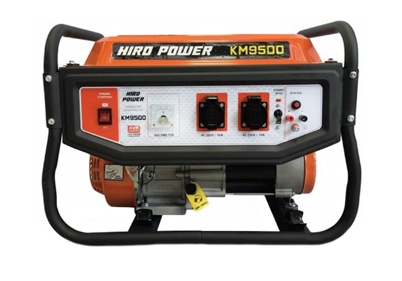 موتور برق بنزینی تک فاز ۳.۸ کیلووات هیروپاور مدل km9500