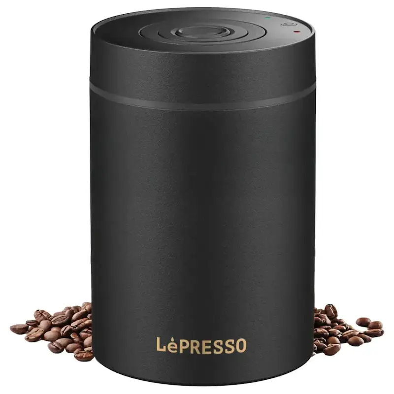 ظرف نگهدارنده خلأ Lepresso با درب خودکار وکیوم ( مناسب برای نگهداری مواد غذایی)