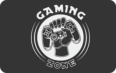 کارت بانکی فلزی طرح گیمینگ -  Gaming Zone