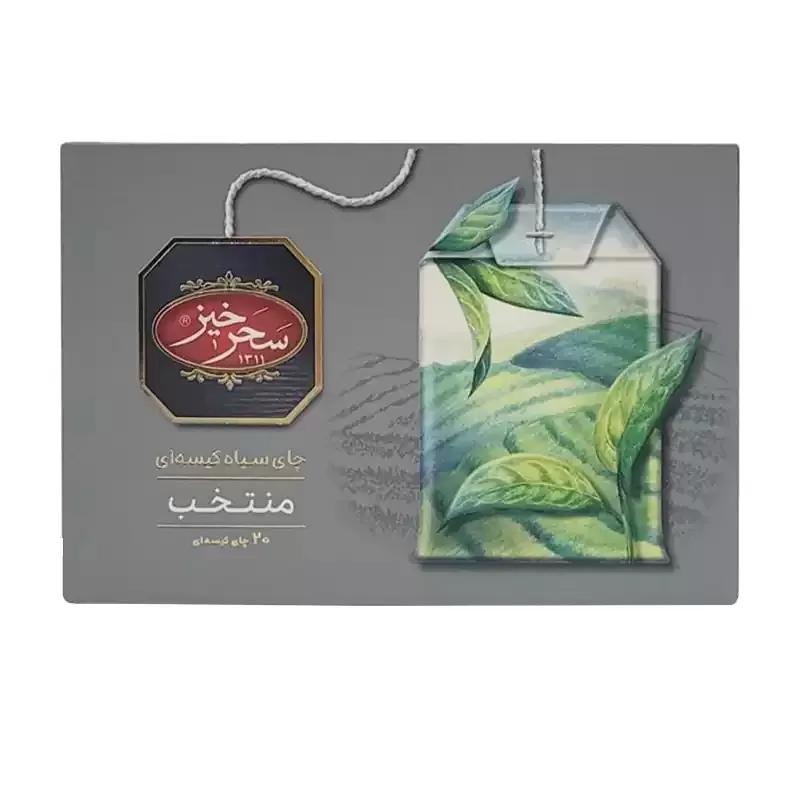 چای سیاه کیسه ای منتخب 20 عددی سحرخیز