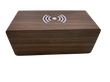 ساعت رومیزی دیجیتال مدل WOOD شارژ وایرلس دار