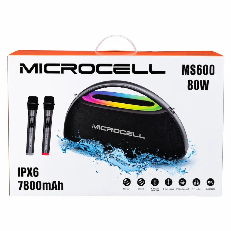 اسپیکر ضد آب بلوتوثی Microcell 