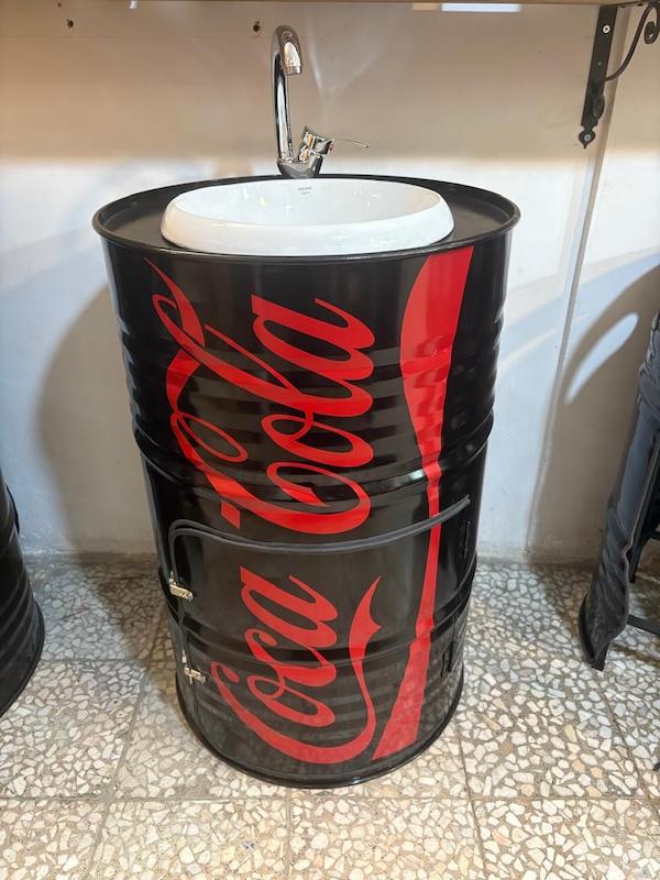 روشویی بشکه ایی