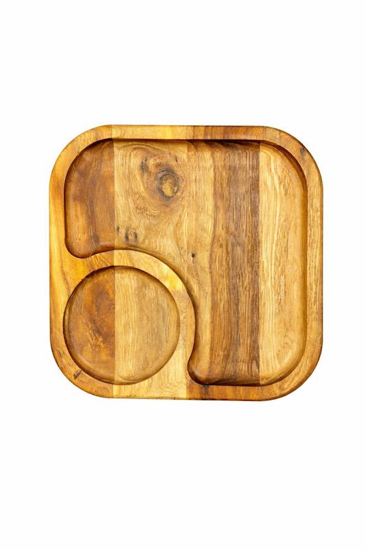 سینی مربع تک سرو