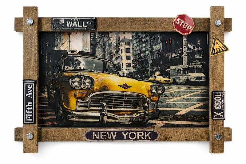 تابلو فلزی برجسته