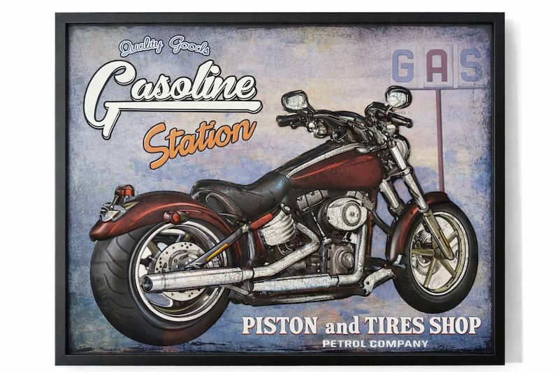 تابلو فلزی برجسته