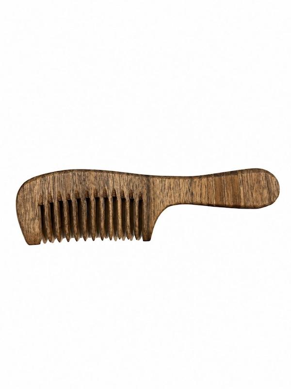 شانه چوبی دسته دار